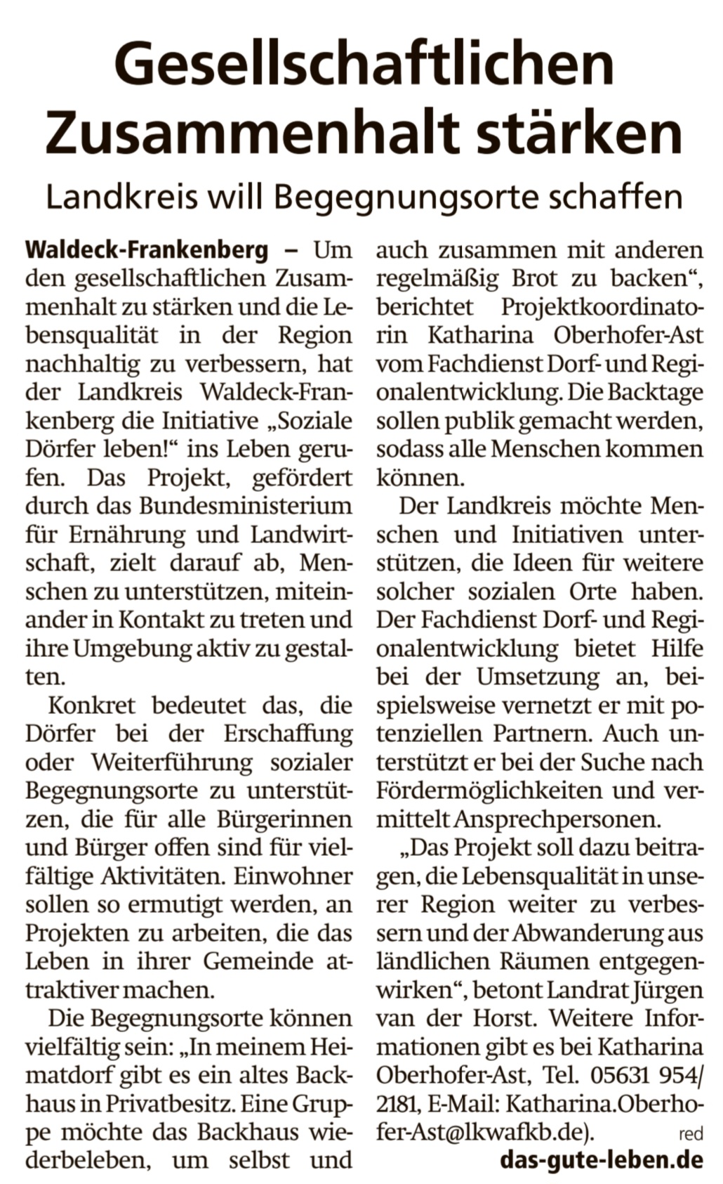 Zeitungsartikel_WLZ-ePaper_Soziale Dörfer leben!_170225.jpg